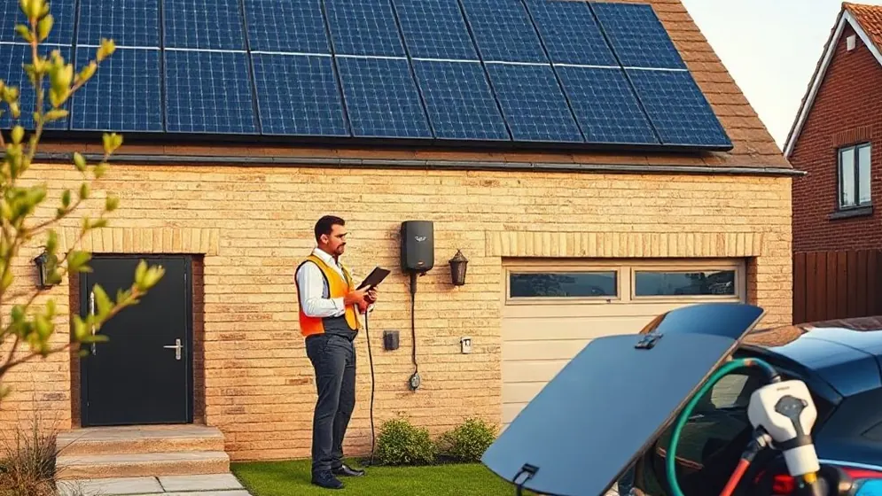 Solar Panels and Battery Storage in Ditton